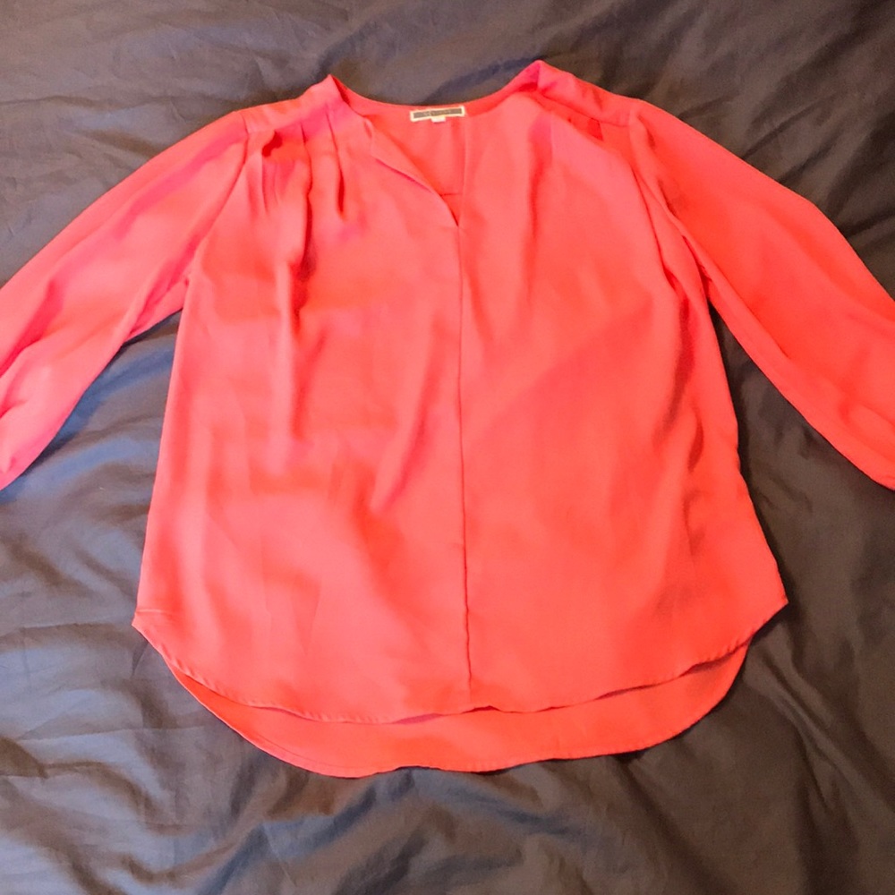 Coral 3/4 Sleeve Blouse